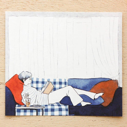 Memo Pad Series designed by Sayuri Fujimaki - Holiday, Afternoon