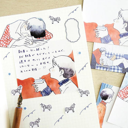 Memo Pad Series designed by Sayuri Fujimaki - Holiday, Afternoon