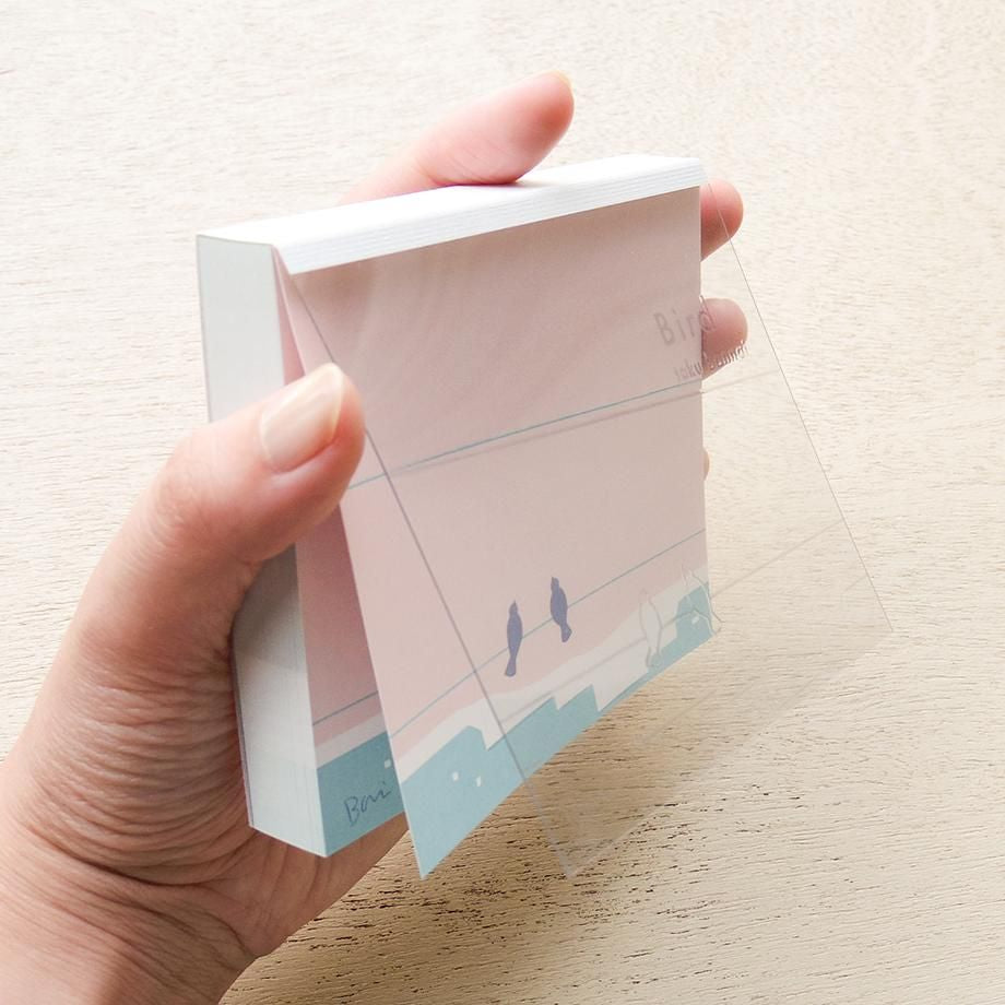 Memo Pad Series designed by Taku Bannai - Bird