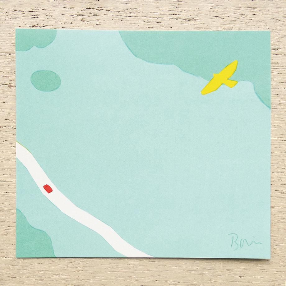 Memo Pad Series designed by Taku Bannai - Bird