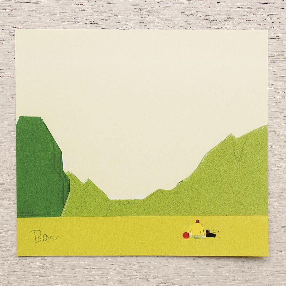 Memo Pad Series designed by Taku Bannai - Life