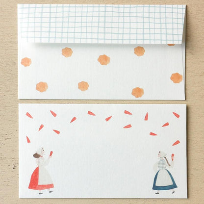 Letter Writing Set Series designed by Necktie - Let's make some soup.