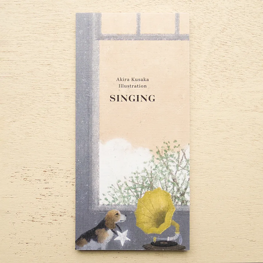 Notepad Series designed by Akira Kusaka - SINGING