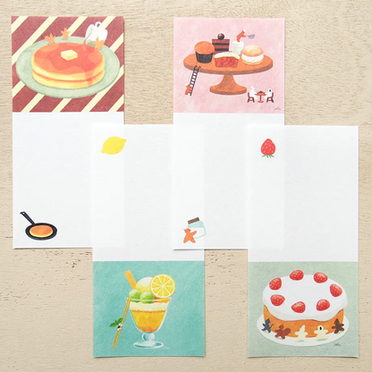 Notepad Series designed by Fukuoka Mariko - Sweets