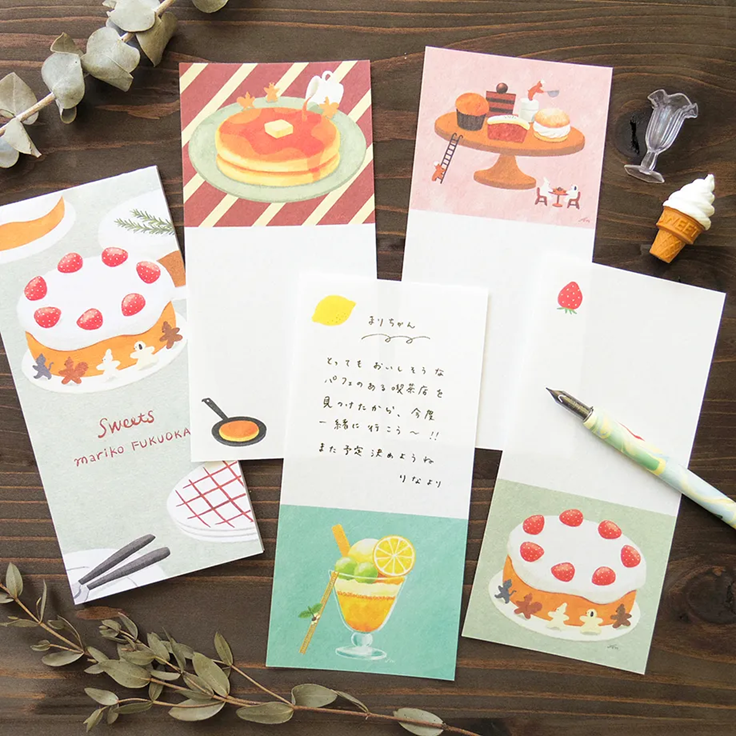 Notepad Series designed by Fukuoka Mariko - Sweets