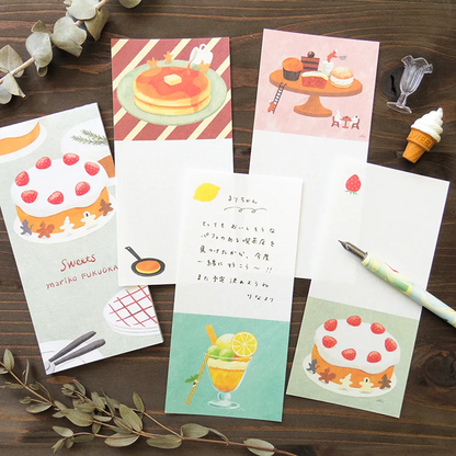 Notepad Series designed by Fukuoka Mariko - Sweets