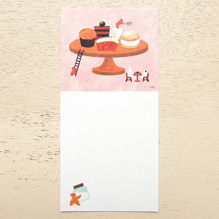 Notepad Series designed by Fukuoka Mariko - Sweets