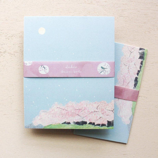 Letter Writing Set Series designed by Omori Yumiko - Sakura