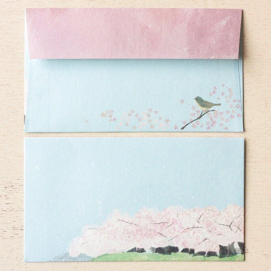Letter Writing Set Series designed by Omori Yumiko - Sakura