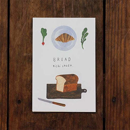 Postcard Set Series designed by Nishi Shuku - BREAD
