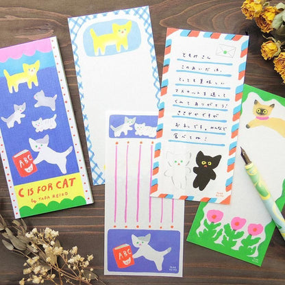 Notepad Series designed by Reiko Tada - C IS FOR CAT