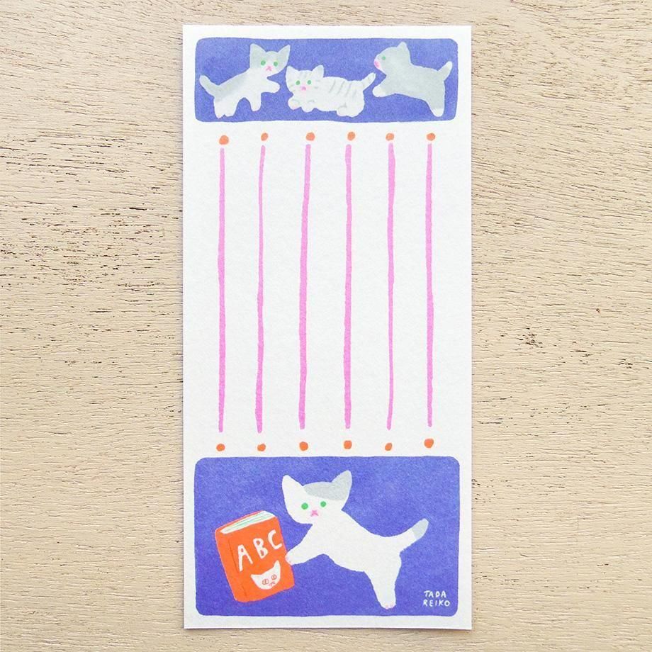 Notepad Series designed by Reiko Tada - C IS FOR CAT