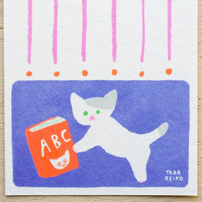 Notepad Series designed by Reiko Tada - C IS FOR CAT