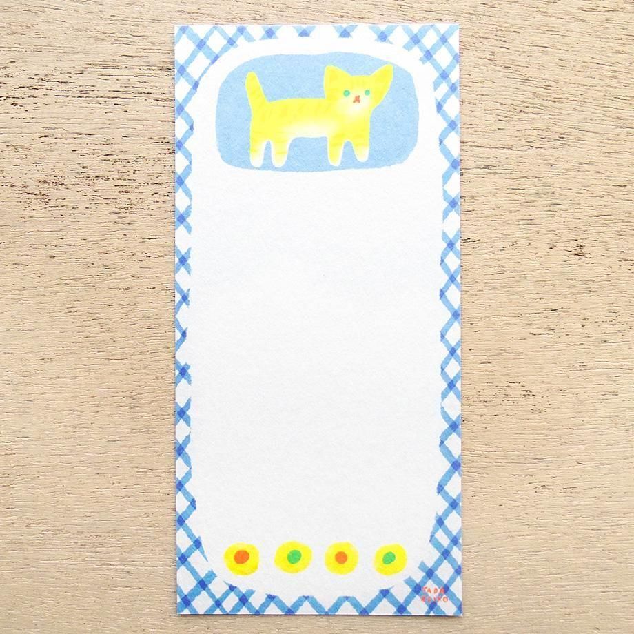 Notepad Series designed by Reiko Tada - C IS FOR CAT