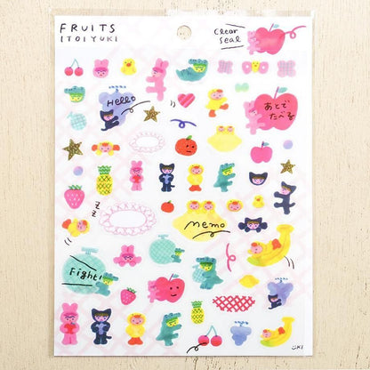 PET Sticker Series design by Itoi Yuki - FRUITS