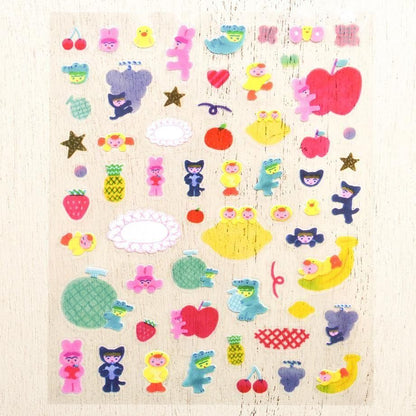 PET Sticker Series design by Itoi Yuki - FRUITS