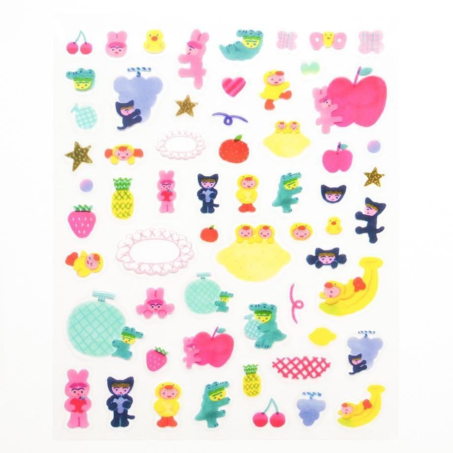 PET Sticker Series design by Itoi Yuki - FRUITS