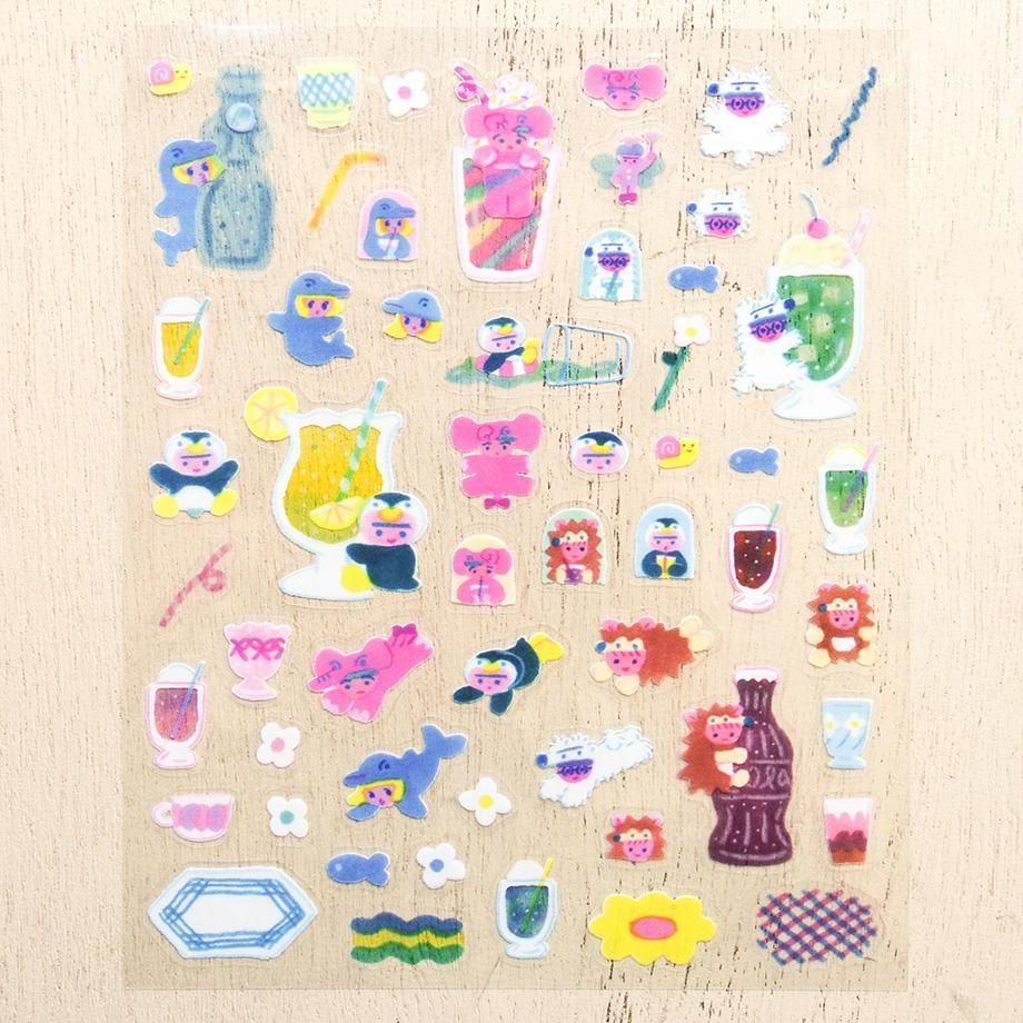 PET Sticker Series design by Itoi Yuki - JUICE
