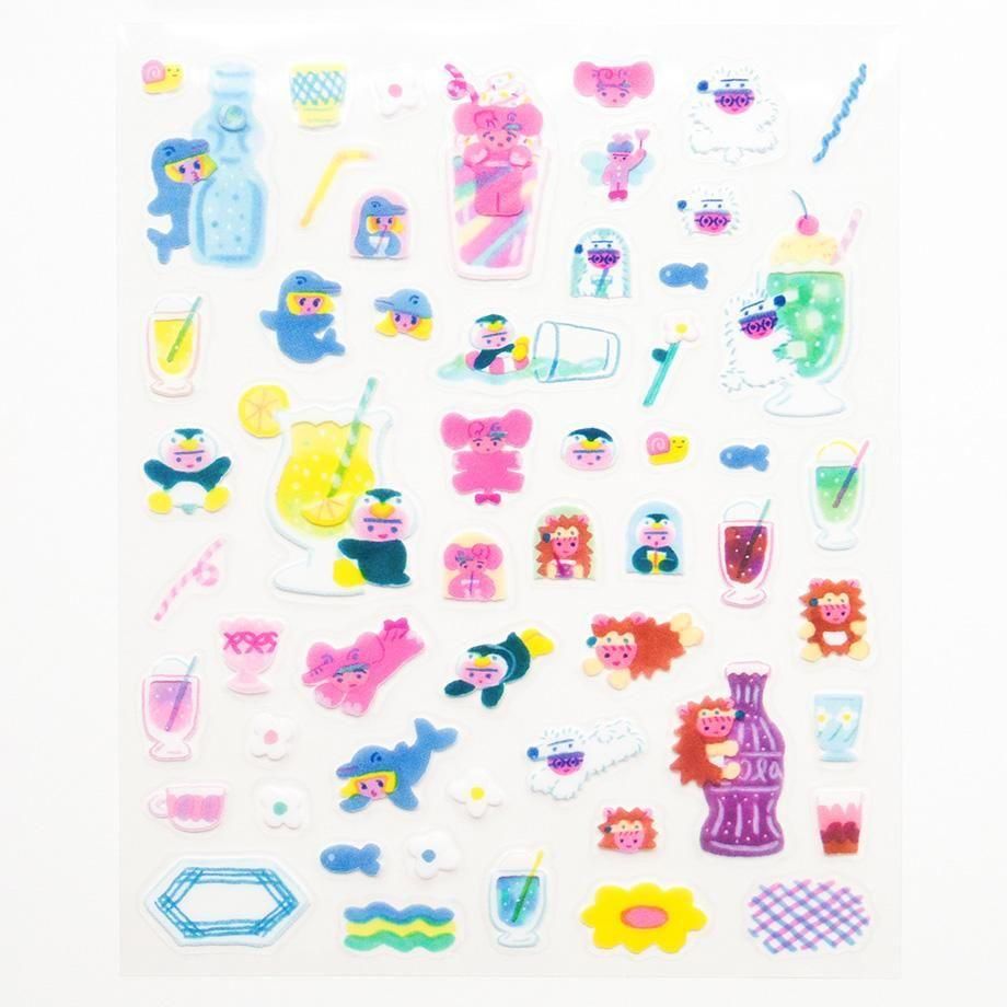 PET Sticker Series design by Itoi Yuki - JUICE