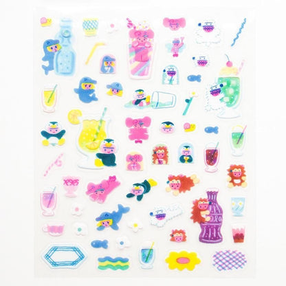 PET Sticker Series design by Itoi Yuki - JUICE