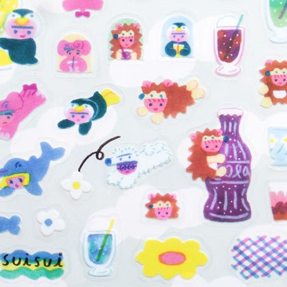 PET Sticker Series design by Itoi Yuki - JUICE