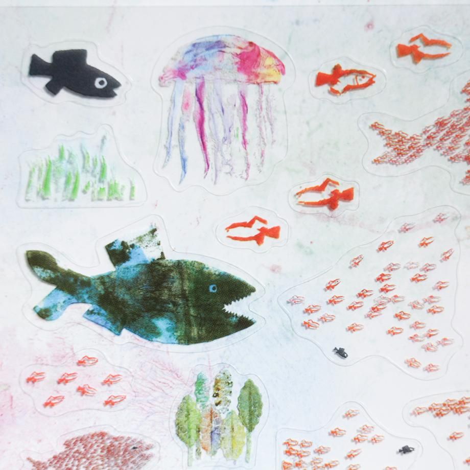 PET Sticker Series design by Leo Lionni - Swimmy