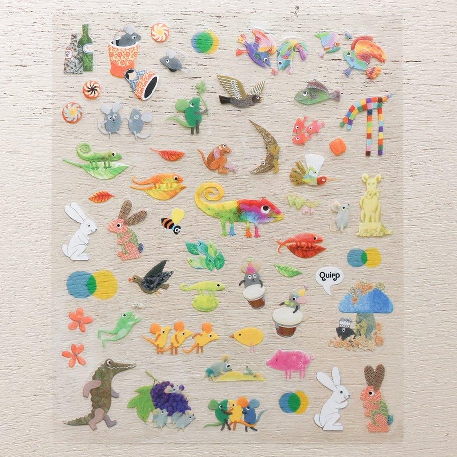 PET Sticker Series design by Leo Lionni - Leo Lionni's friends