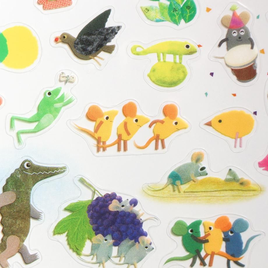 PET Sticker Series design by Leo Lionni - Leo Lionni's friends