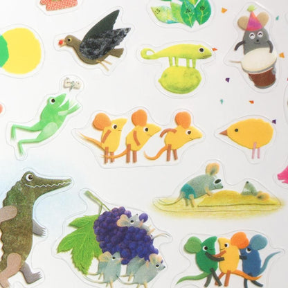 PET Sticker Series design by Leo Lionni - Leo Lionni's friends