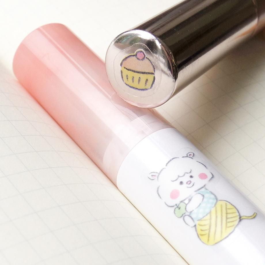 PET Sticker Series design by Noriyuki Echigawa - Snacks and Animals