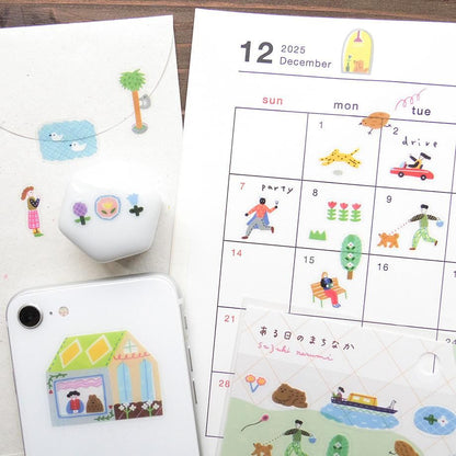 PET Sticker Series design by Suzuki Narumi - One Day in the City