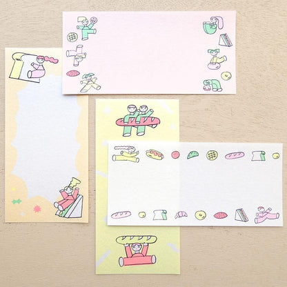 Mini Notepad Series designed by Tadashi Nishiwaki - Bread and Energy