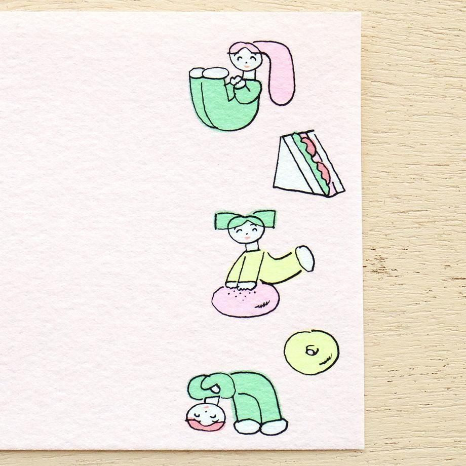Mini Notepad Series designed by Tadashi Nishiwaki - Bread and Energy