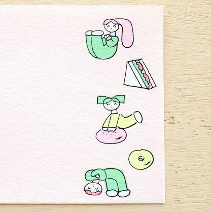 Mini Notepad Series designed by Tadashi Nishiwaki - Bread and Energy
