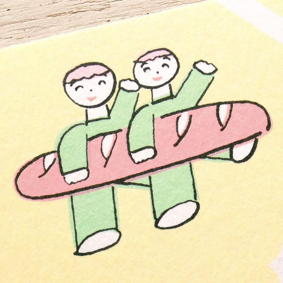 Mini Notepad Series designed by Tadashi Nishiwaki - Bread and Energy