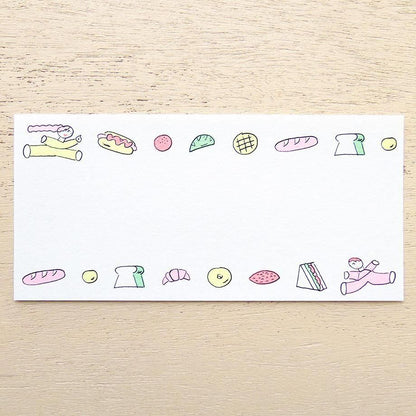 Mini Notepad Series designed by Tadashi Nishiwaki - Bread and Energy