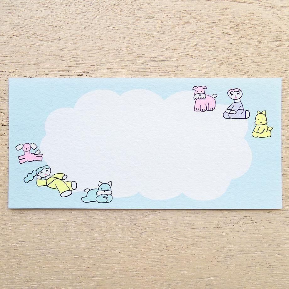 Notepad Series designed by Tadashi Nishiwaki - Relaxing with the dog