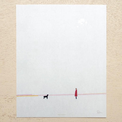 Letter Writing Set Series designed by Taku Bannai - Homecoming