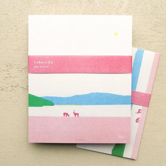 Letter Writing Set Series designed by Taku Bannai - Lakeside