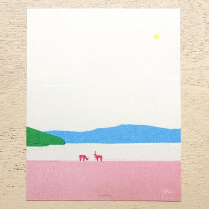 Letter Writing Set Series designed by Taku Bannai - Lakeside