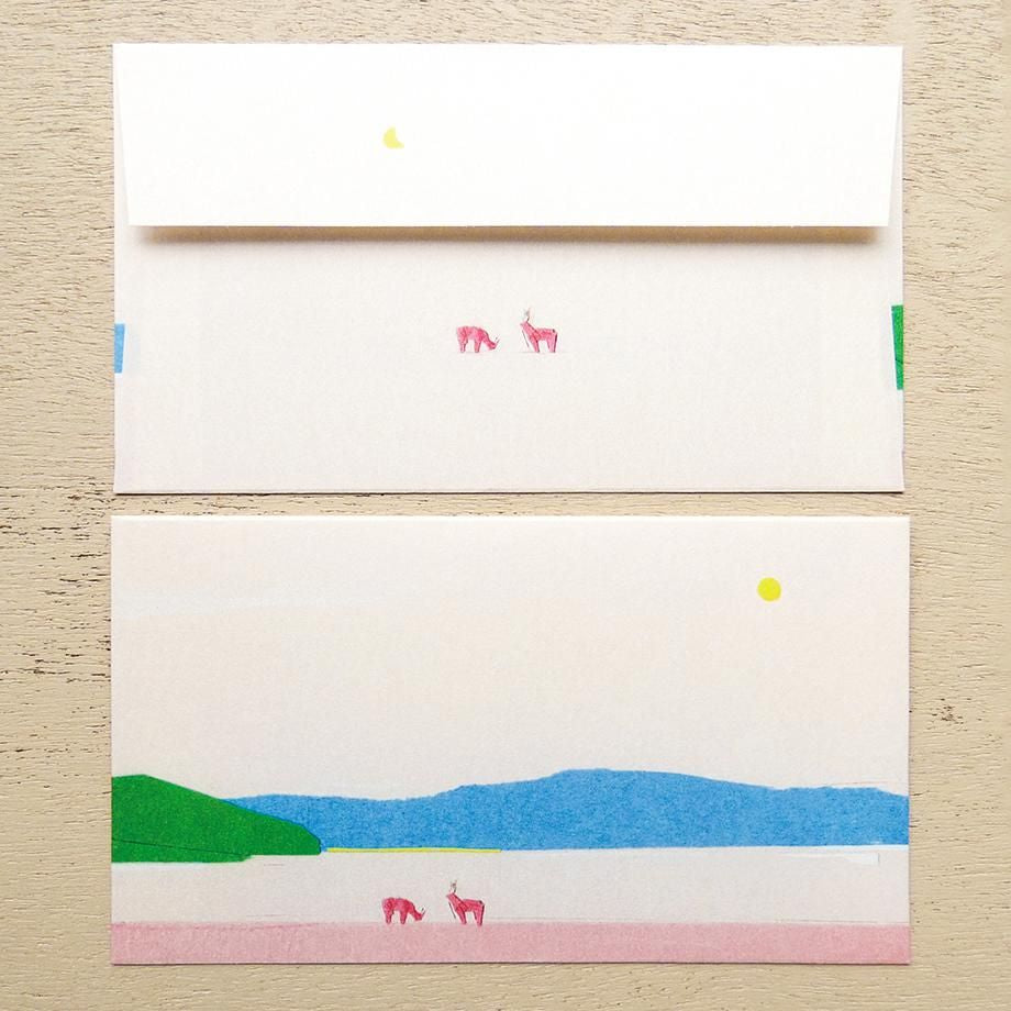 Letter Writing Set Series designed by Taku Bannai - Lakeside