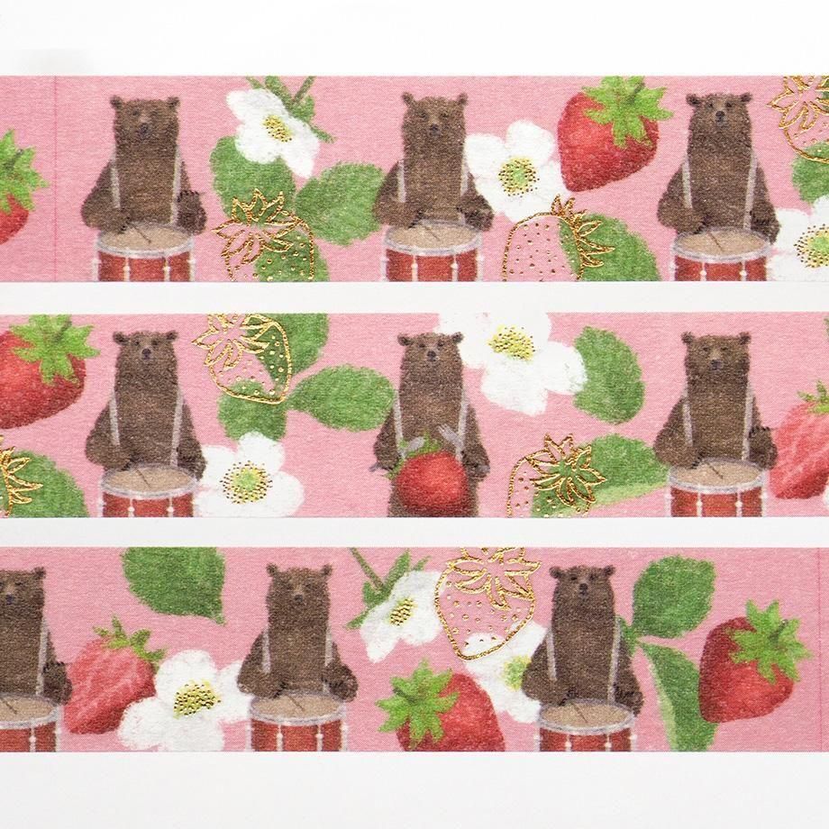 Gold Foil Washi Tape Series design by Akira Kusaka - SWEET BEAT