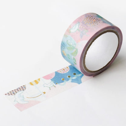 Gold Foil Washi Tape Series design by CHIHIRO SONODA - TORI no OTOSHIMONO