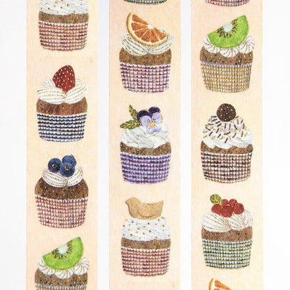 Gold Foil Washi Tape Series design by Midori Asano - THREE O' CLOCK