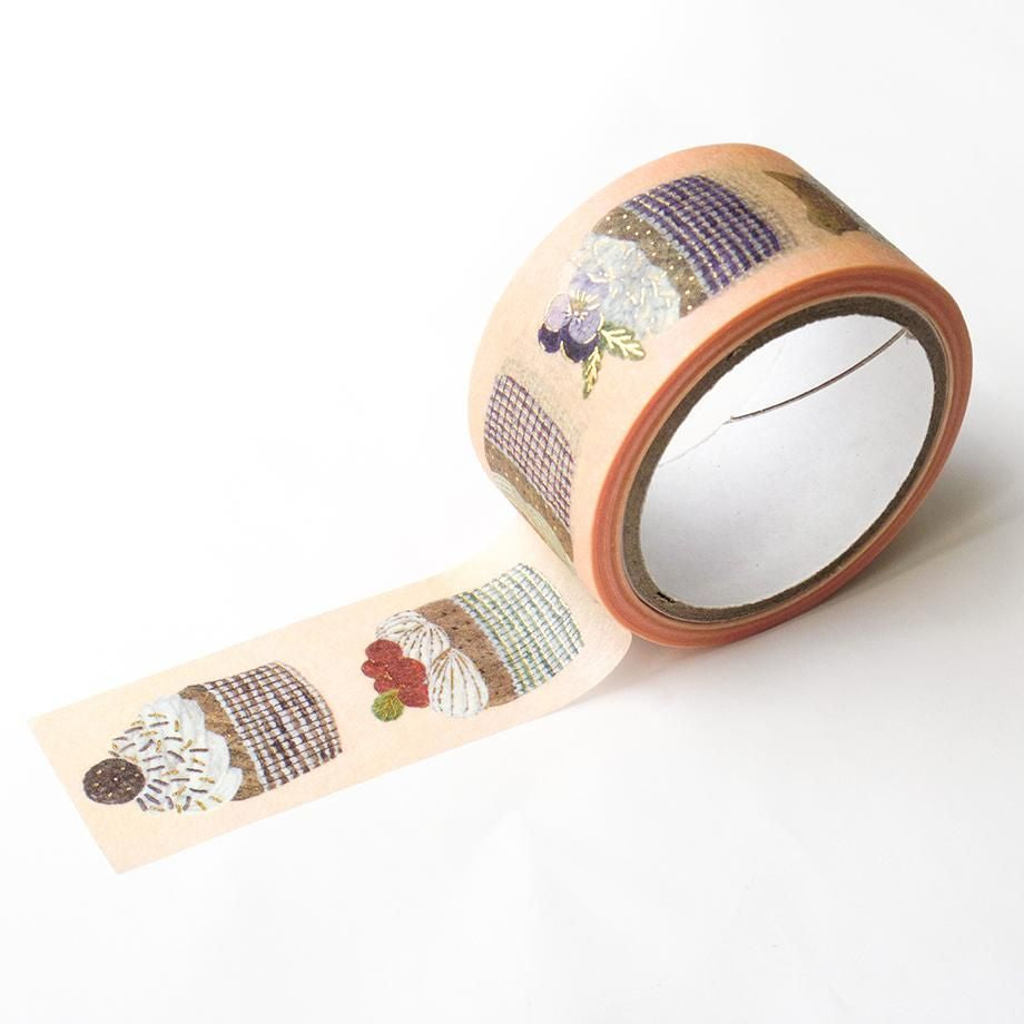 Gold Foil Washi Tape Series design by Midori Asano - THREE O' CLOCK