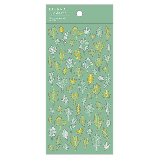 Eternal Shining Foil Sticker Series - Plant