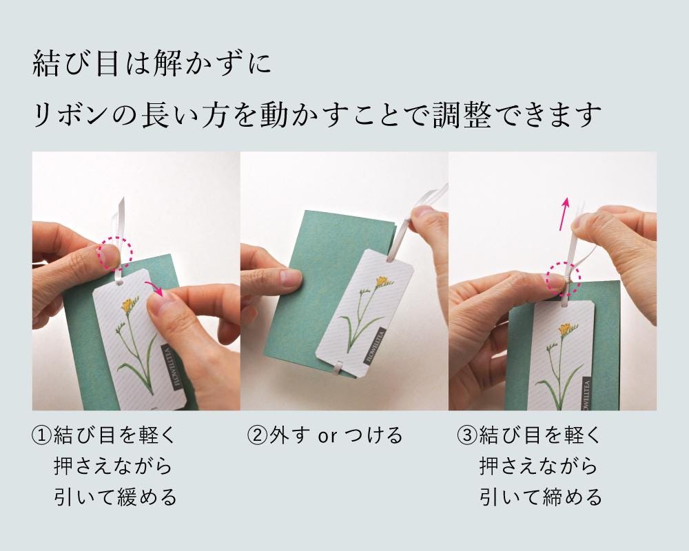 Flowelltea Series Give me some flowers Memo Card - Lavender