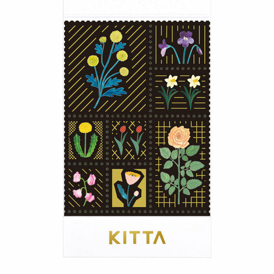 Hitotoki KITTA Special Series Pre-cut Portable Sticker Vol.14 - Flower