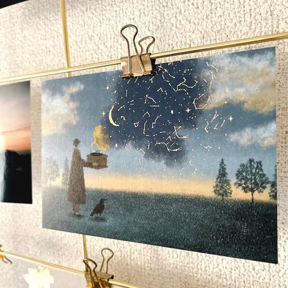 Foil Postcard designed by Akira Kusaka - Nocturne Radio