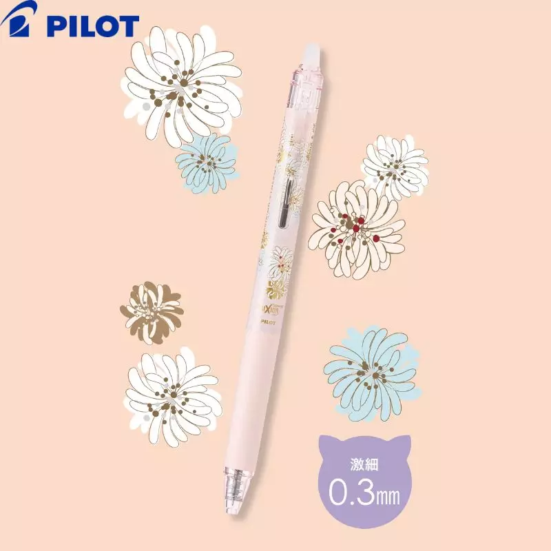 Frixion Synergy Knock x Paul & Joe 0.3mm / 0.4mm Erasable Gel Pen